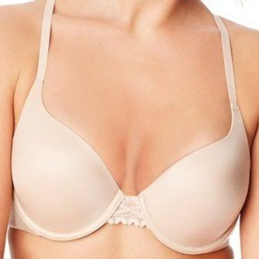 Maidenform Womens Dreamwire Push-Up‎ Bra Beige 34D Convertible Underwire NWT
